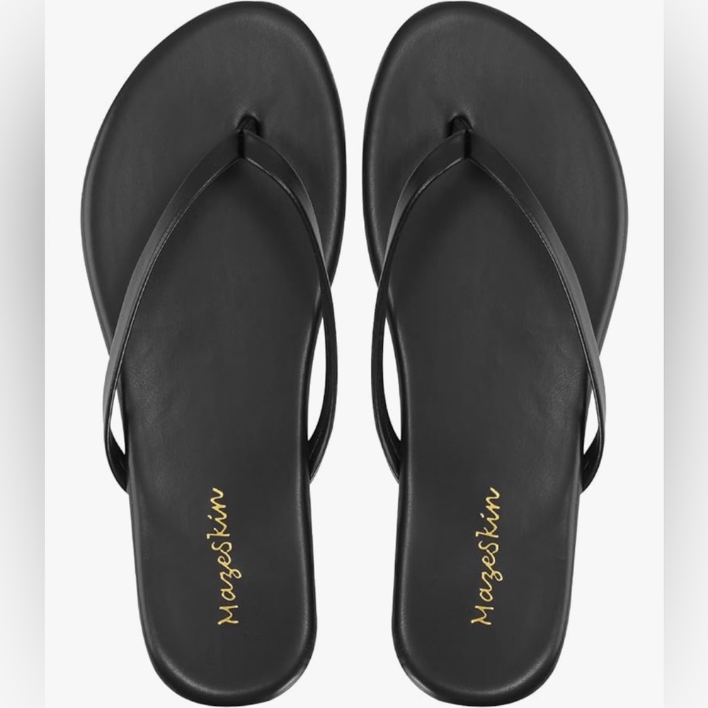 Women's Memory Foam Comfortable Flat Thong Sandals